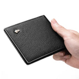 Genuine Leather Wallet with Coin Slot
