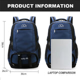Super Large Capacity Nylon Travel Backpack