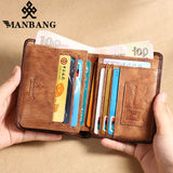 Business Style Leather Wallet